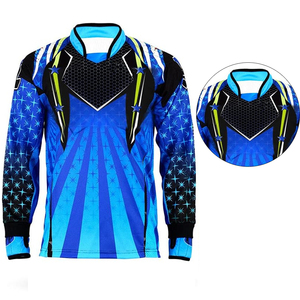 High Quality Breathable <b>Compression</b> Lightweight Long Sleeve Paintball Jersey Sublimation Design Moisture Wicking Outdoor Game - Product Image 4