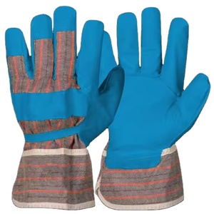 Guantes de Seguridad de Cuero de Cabra Canadiense Resistentes, Textura Lisa, Certificación CE, Grosor de 11 oz, Precio Económico al por Mayor - Product Image 2