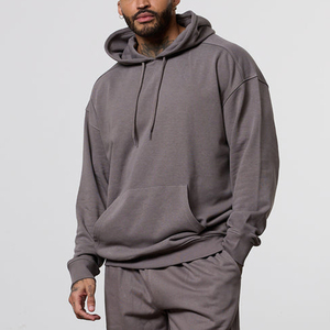 Sudadera con Capucha para Hombre, Color Gris, Corte Regular, Estilo Casual para Otoño - Product Image 3