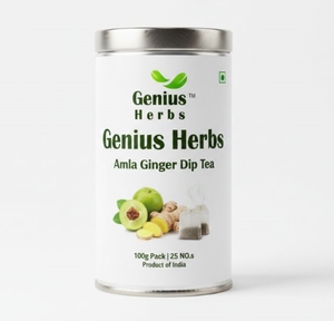 Sachets de thé détox naturel au gingembre et à l'Amla de qualité supérieure pour une purification quotidienne et un soutien énergétique - Product Image 1