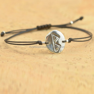 ไวกิ้งรูนไวกิ้งสร้อยข้อมือกระดูกมังกรแนววินเทจเครื่องประดับพังค์สแตนเลสไวกิ้งใหม่สำหรับฉัน - Product Image 4