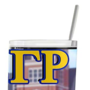 Gobelet isotherme en acier inoxydable Sigma Gamma Rho Butler University, style sororité, réutilisable pour boissons chaudes et froides - Product Image 4