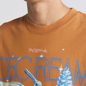 T-shirt Homme Col Rond en Coton Polaire Uni 100% Coton, Coupe Ample, Respirant, Séchage Rapide, Écologique – Meilleure Vente, Design Tendance - Product Image 4