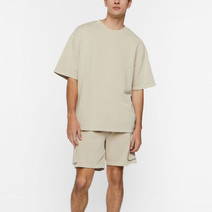 Men's Plain Regular Style Cargo Shorts with Adjustable Drawstrings Casual Shorts Suitable for Summer Basketball and Beach Daily - Product Image 6