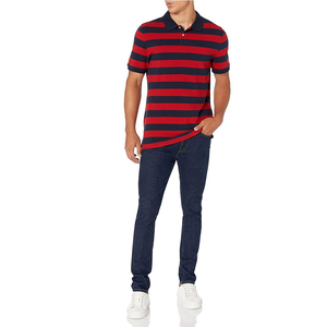 Polos de Alta Calidad para Hombre, Transpirables y Antiarrugas, con Logotipo Personalizado Impreso, Corte Holgado, Manga Corta, Tejido de Punto - Product Image 4