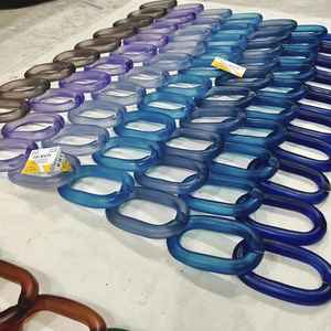 All Colour Available Large Size Colorful Resin Chain Links for Wall <b>Hanging</b> Decoration <b>Room</b> <b>Divider</b> and Curtain Accessories - Product Image 2