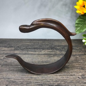 Soporte de bronce para quemador de incienso, soporte con forma de grulla para conos de aromaterapia - Product Image 6