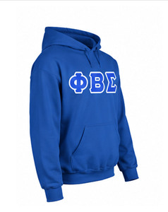 New Style Fraternity <b>Men</b> Hoodies Two Tone Flexible Bottom Phi Beta Sigma Screen Printing Raglan Sleeve Cotton - Polyester Autumn - Product Image 4