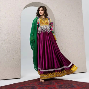 Fournisseur direct d'usine, nouvelles robes afghanes Kuchi pour la collection Eid, robes afghanes Kuchi confortables et respirantes, vente en gros - Product Image 1