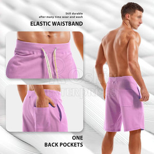 Shorts de sport légers et performants avec matière douce au toucher, design décontracté pour le fitness, les voyages et le confort quotidien - Product Image 5