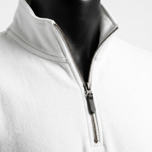 Sudadera con Cierre de Cremallera de Estilo Moderno para Hombre, Sudadera Lisa de Algodón, Ropa Personalizada, Sudadera con Cierre de Cremallera a la Moda - Product Image 5