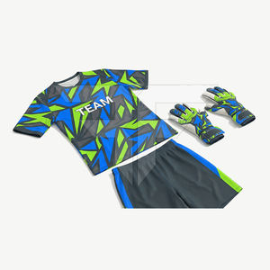 Tenue de football personnalisable à séchage rapide, haut de gamme en polyester, impression du logo du club et du nom, nouveau design, ensemble de tenues de football pour équipes - Product Image 2