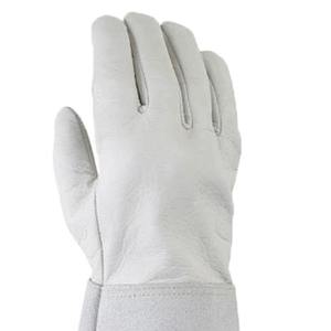 Gants de soudure en cuir fendu respirants et résistants à la chaleur extrême, les plus vendus, avec coutures parfaites, gants de sécurité pour le travail au Pakistan - Product Image 4