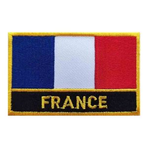 แพทช์ธงชาติโคลอมเบีย 1 ชิ้น แบบรีดติดหรือเย็บติด แพทช์ปักลายธงชาติโคลอมเบีย - Product Image 1