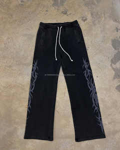 2024 unisexe Logo personnalisé Joggers costumes nouvelle impression grande taille hommes survêtements 2 pièces ensemble décontracté Sport Style crâne imprimer sweats à capuche - Product Image 3