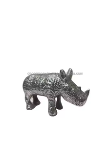 Escultura de Metal, estatua de ciervo de aluminio única, figurita para decoración del hogar, sala de estar, adorno de Animal por Decor IMPEX - Product Image 3