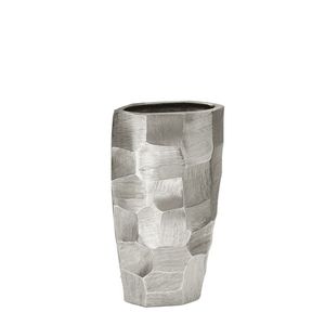 Luxury Organic Cut Out Metal Decorative Vase Modern Tabletop Flower Vase Home Office Centerpiece Accent Decor Display - Product Image 2