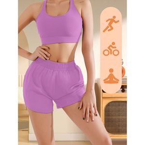 Pantaloncini da allenamento 2-in-1 in rete traspirante anti-trasparenza, ideali per sport estivi e movimenti dinamici - Product Image 1