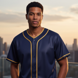 Maillots de baseball personnalisés en gros pour hommes, vêtements de sport, impression par sublimation intégrale, uniformes d'équipe respirants pour clubs - Product Image 6