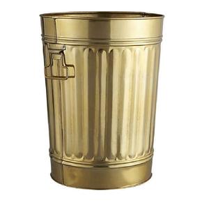 Poubelle décorative ronde polie tendance pour la maison, design personnalisé, taille sur mesure, poubelle intérieure - Product Image 5