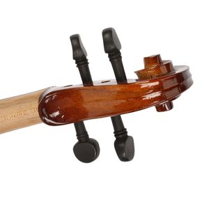 Nuovo Set Violino Acustico Naturale 1/8 con 4 Corde, Fondo e Fasce in Tiglio e Arco in Legno per Studenti - Product Image 6