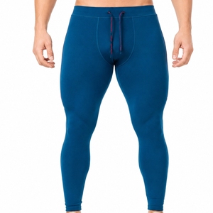 Leggings de compression pour hommes – Tissu extensible de qualité supérieure, ajustement performant, confort actif, prêt pour l'entraînement, tissu doux, mouvement flexible, usage quotidien - Product Image 1