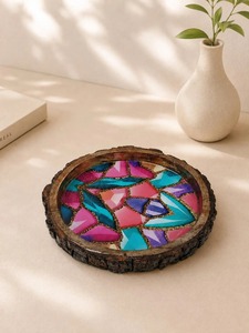 Bandeja de madera pulida más vendida para servir alimentos, bebidas, desayuno, en restaurantes, hoteles, fiestas y catering, disponible para la venta. - Product Image 6
