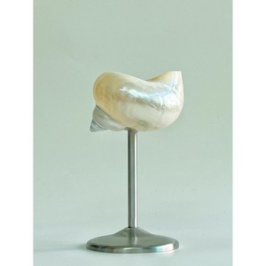 Highest quality customizable metal & sea shell wine glass elegant design complements modern and classic <b>table</b> decor - Product Image 2