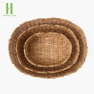 Wholesale Bohemian Rattan Handmade Wicker Modern Design <b>Storage</b> <b>Basket</b> For Laundry Bedroom <b>Storage</b> Boxes & Bins OEM Rattan 2026 - Product Image 2