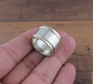 Wholesale 925 Sterling <b>Silver</b> Band <b>Ring</b> <b>Plain</b> Simple <b>Silver</b> Band for Women Men High Polish Stackable <b>Ring</b> Supplier Manufacturer - Product Image 2