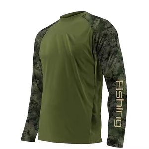 Chemise de pêche à capuche personnalisée UPF50, séchage rapide, 100% polyester, vierge, avec protection UV, vêtements de pêche - Product Image 5