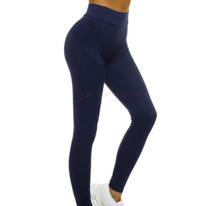 Leggings de Yoga de Talla Grande con Diseño Personalizado, Cintura Media, Patrón Sólido, Transpirables, Ecológicos, de Alta Calidad, en Oferta - Product Image 3