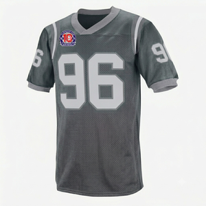 Diseño profesional personalizado 100% poliéster fútbol americano Jersey Ultimate Comfort manga corta transpirable impreso Technics - Product Image 5