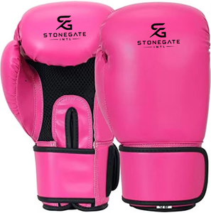 Gants de boxe en cuir véritable de qualité supérieure, logo personnalisé, couleur au choix, pour entraînement et combat, sangle réglable 2026 - Product Image 5