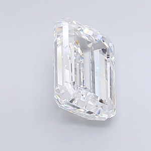 Diamante Blanco Suelto Majestic de 8 Quilates, Color D, Claridad VVS2, Corte Esmeralda, Exhibiendo Simetría de Corte Escalonado Élite y Brillo Helado Excepcional - Product Image 5