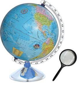 Globe Hub: Globo Terráqueo Educativo para Estudiantes y Niños, Herramienta de Estudio de Geografía - Product Image 2