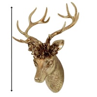 Support mural tête de cerf/décor tête d'orignal/sculpture tête d'ours tête d'éléphant art mural tête de Lion support mural tête de taureau décor mural crâne