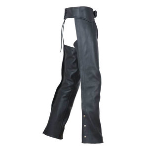 Multi Pockets Custom Made Men's 2026 Winter New Style Genuine Leather <b>Chaps</b> Customized Genuine Leather Men <b>Chaps</b> - Product Image 3