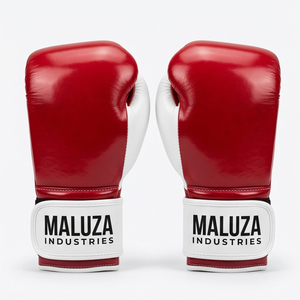 Guantes de Boxeo Profesionales MALUZA INDUSTRIES, con Logotipo Personalizado, para Entrenamiento de Kickboxing, Sparring, para Hombres y Mujeres, de Cuero PU Transpirable - Product Image 1