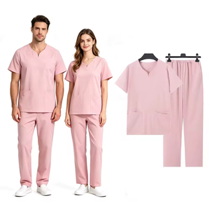 Breathable Stretch Medical <b>Scrubs</b> Nursing <b>Scrub</b> <b>Sets</b> <b>Scrub</b> comfort Medical and Jacket Oem Manufacturer Medical Clinic <b>Scrub</b> - Product Image 3