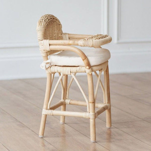 Mesa de cambio de muñecas de ratán para niños, mesa de cambio de mimbre tejida a mano para muñecas, tamaños personalizados en la fábrica de artesanías HNH - Product Image 4