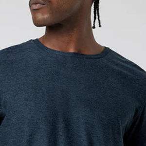 Camiseta de Hombre con Cuello Redondo y Hombros Caídos, con Diseño de Logotipo Personalizable, Material Transpirable y Ajustable para Pedidos al por Mayor a Precio Económico - Product Image 2