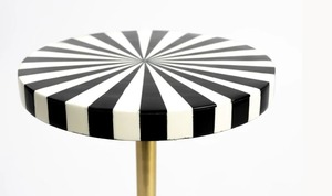 Table basse de luxe au design Targua, meuble unique avec incrustation d'os pour salon, table de cocktail, usage domestique, tables d'hôtel - Product Image 6