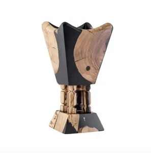 Brûleur d'encens aromatique en bois d'acacia et résine époxy pour la maison et le magasin - Product Image 6