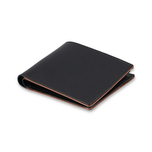 Cartera de Cuero Genuino para Hombre, Venta al Por Mayor, Múltiples Ranuras para Tarjetas, Corta, Elegante, de Alta Calidad, con Logotipo Personalizado, MOQ Bajo, Premium, para Uso Diario - Product Image 1