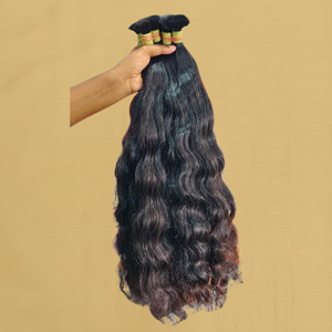 Comprar Cabello Humano Virgen Indio a Granel, Remy Crudo, Doble Trama a Máquina, Ondulado Profundo Suelto, 16 Pulgadas, Paquetes de Cabello Natural, Todos los Colores, OEM - Product Image 4