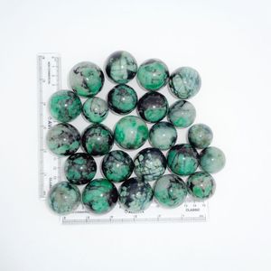 Natural Emerald Sphere Crystal Ball Polished Engraved Green Healing Stone Reiki Meditation Energy Eco-Friendly Feng Shui Love - Product Image 6