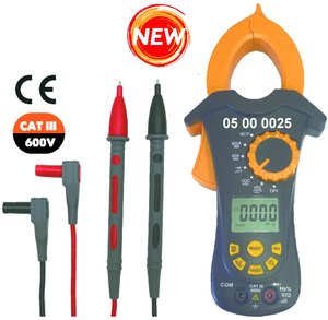 Pinza Amperimétrica Digital LCD de 600A con Apertura de Mandíbula de 37mm, OEM ODM - Product Image 2