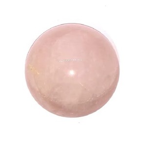Esfera de Cuarzo Rosa Etéreo de Primera Calidad, Tallada, Amuleto de Feng Shui, Cristal Curativo, Energía de Amor, Compasión, Serenidad, para el Hogar o Santuario - Product Image 3