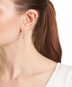 Boucles d'oreilles pendantes linéaires Stone Bead & Arrow en argent sterling | Macy's - Product Image 2